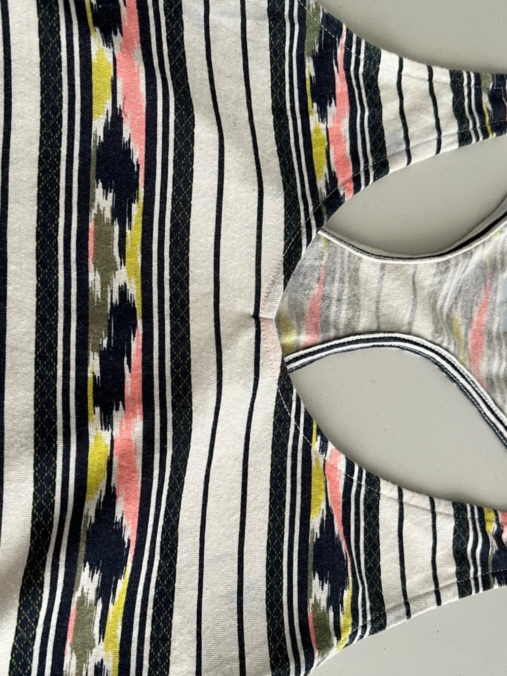 BDG Striped Racerback Tank Top - Picture 4 of 5